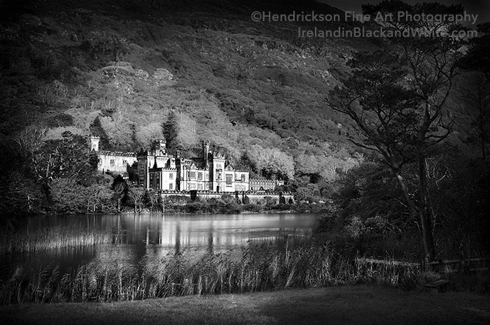 Kylemore Abbey in the Connemara Mountains